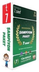 Tonguç 7. Sınıf Tüm Dersler Şampiyon Paketi Tonguç Akademi