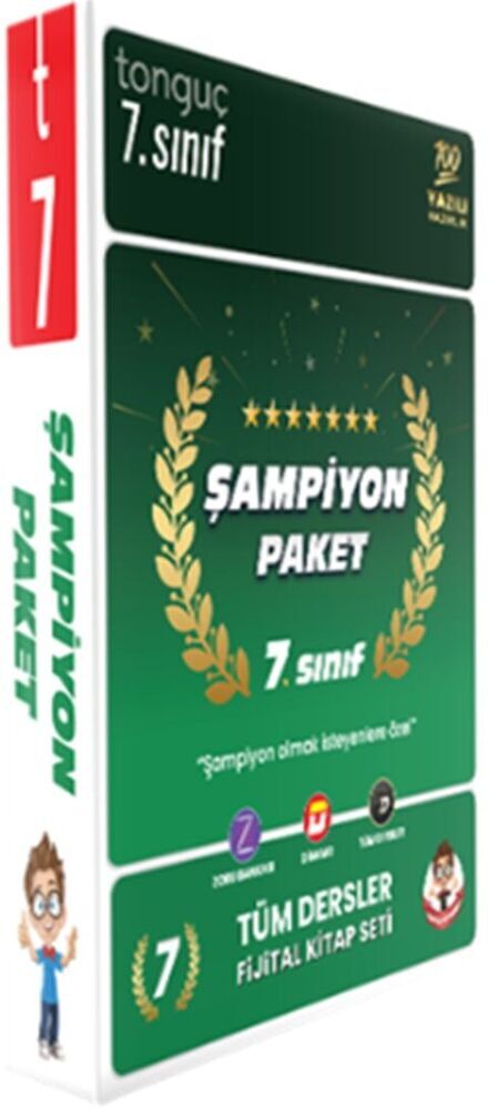 Tonguç 7. Sınıf Tüm Dersler Şampiyon Paketi Tonguç Akademi