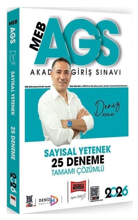 Yargı 2026 MEB-AGS Sayısal Yetenek 25 Deneme Çözümlü