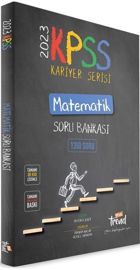 Yeni Trend 2023 KPSS Matematik Kariyer Serisi QR Çözümlü Soru Bankası