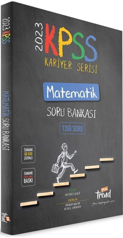 Yeni Trend 2023 KPSS Matematik Kariyer Serisi QR Çözümlü Soru Bankası