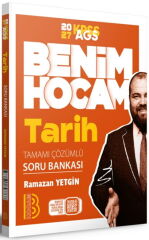 Benim Hocam 2027 KPSS AGS Tarih Tamamı Çözümlü Soru Bankası
