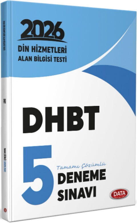 Data Yayınları 2026 DHBT 5 Deneme