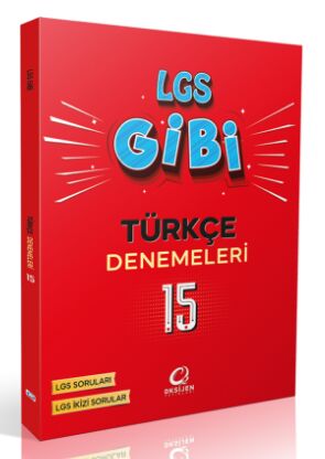 Oksijen LGS Gibi Türkçe 15 Deneme Oksijen Yayınları