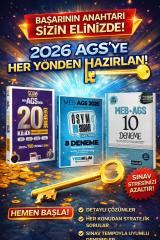 Yargı 2026 MEB-AGS Kilidi 20 Deneme & Yediiklim MEB AGS ÖSYM Ne Sorar 8 Fasikül Deneme & Pegem MEB AGS 10 Deneme Seti