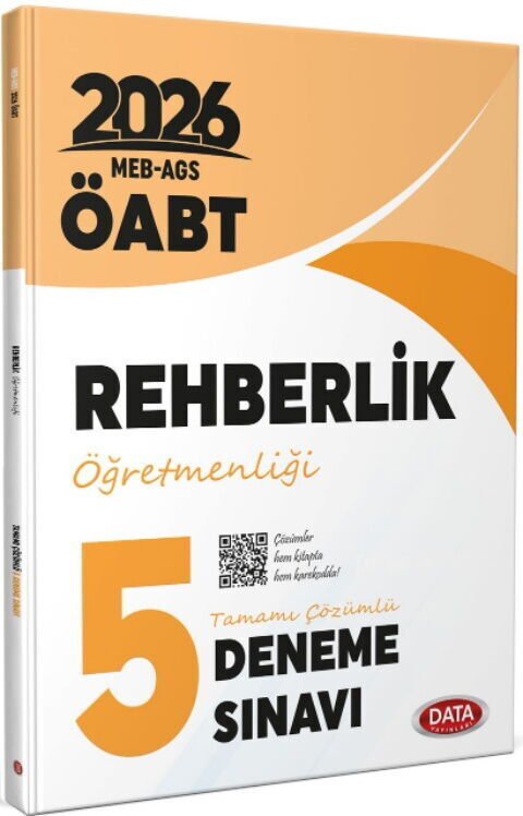Data Yayınları 2026 ÖABT Rehberlik Öğretmenliği 5 Deneme Sınavı
