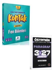Paraf 2027 5. Sınıf Fen Bilimleri Kontak Denemeleri+ EVP Akademi Paragraf