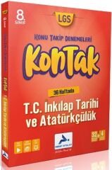 Paraf 8. Sınıf T.C. İnkılap Tarihi ve Atatürkçülük Kontak Konu Takip Denemeleri Paraf Yayın