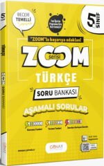 Günay Yayınları 5. Sınıf Türkçe Zoom Soru Bankası