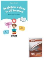 Okyanus 2027 4. Sınıf Junior Master Okuduğunu Anlama Ve Dil Becerileri Metin Kâşifleri+ Anla Kazan Paragraf