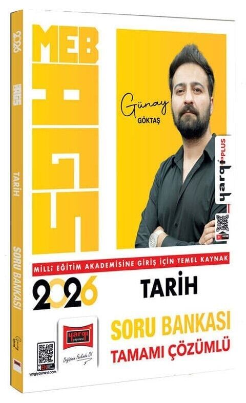 Yargı 2026 MEB-AGS Tarih Soru Bankası Çözümlü - Günay Göktaş Yargı Yayınları