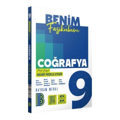 Benim Hocam 9. Sınıf Coğrafya Benim Fasikülüm