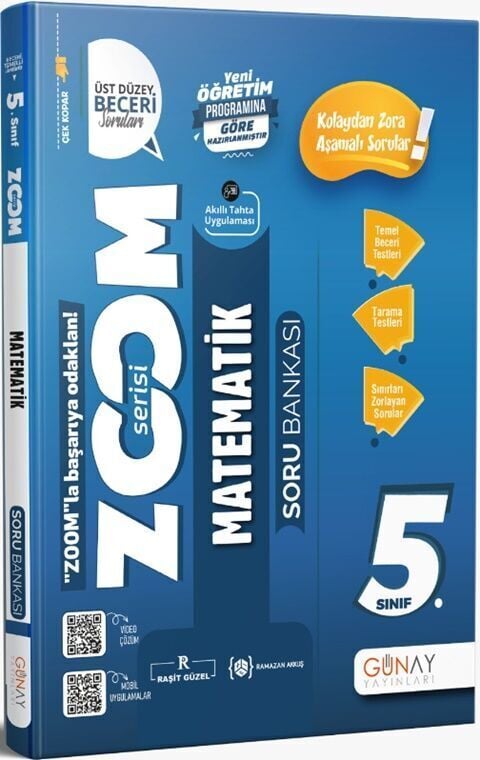 Günay Yayınları 5. Sınıf Matematik Zoom Soru Bankası