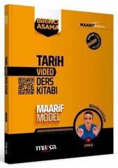 2027 Marka YKS TYT AYT Tarih Maarif Model Video Ders Kitabı 1. Aşama - İbrahim Aydoğan