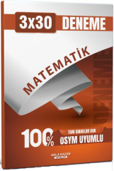 Anla Kazan 3x30 Matematik Deneme Tüm Sınavlar İçin Uygun