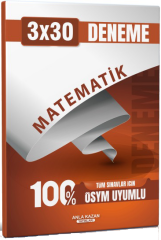 Anla Kazan 3x30 Matematik Deneme Tüm Sınavlar İçin Uygun