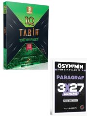 Paraf 2027 9. Sınıf Tarih Soru Kütüphanesi+ EVP Akademi Paragraf