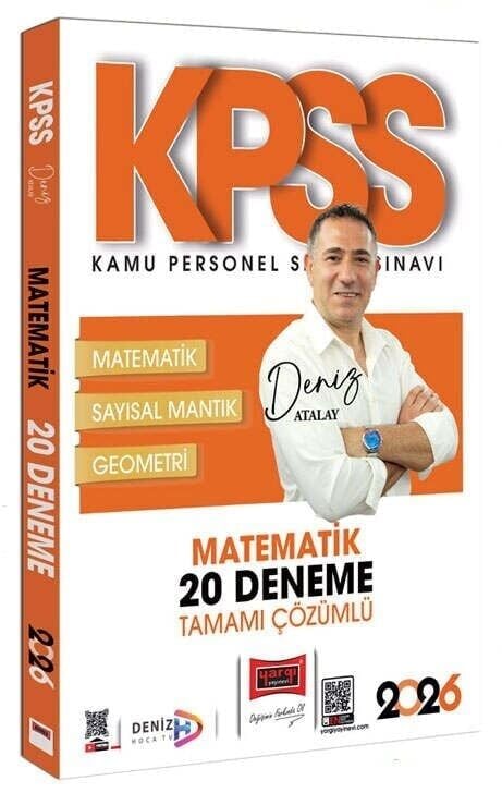 Yargı 2026 KPSS Matematik 20 Deneme Çözümlü