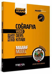 2027 Marka YKS TYT AYT Bülent Hoca ile Coğrafya Maarif Model Video Ders Kitabı 1. Aşama - Bülent Uyanık