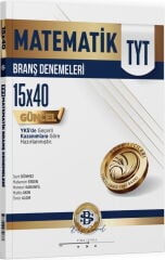 Bilgi Sarmal Yayınları TYT Matematik 15 x 40 Branş Denemeleri