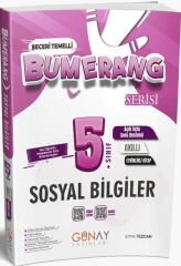 Günay Yayınları 5. Sınıf Sosyal Bilgiler Bumerang Etkinlikli Akıllı Defter Kitap