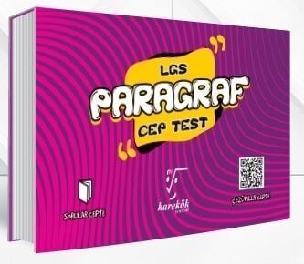 Karekök Yayınları 8. Sınıf LGS Paragraf Cep Test