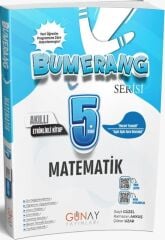 Günay Yayınları 5. Sınıf Matematik Bumerang Etkinlikli Akıllı Defter Kitap