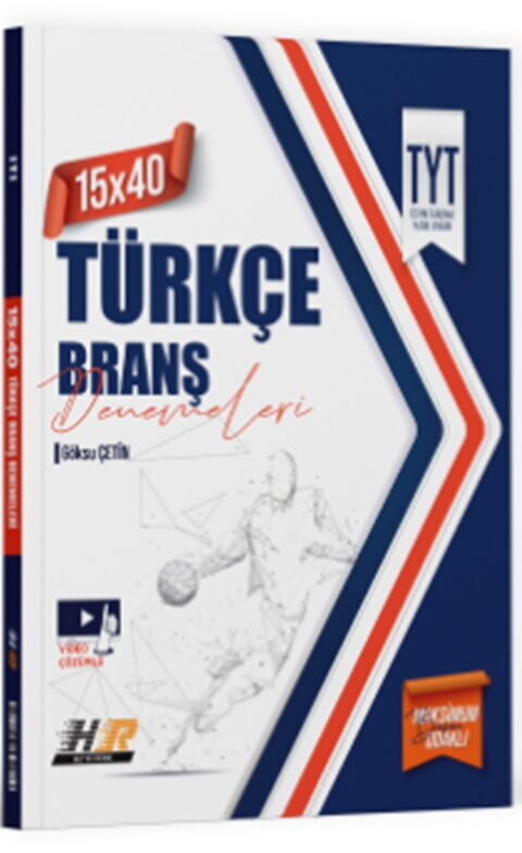 Hız ve Renk YKS TYT Türkçe 15x40 Denemeleri Hız ve Renk Yayınları