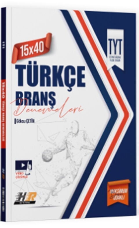 Hız ve Renk YKS TYT Türkçe 15x40 Denemeleri Hız ve Renk Yayınları