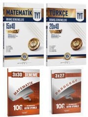 Anla Kazan + Bilgi Sarmal TYT Türkçe Matematik Deneme Seti 4 lü
