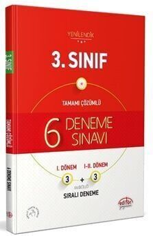 Editör Yayınları 3. Sınıf 6 Deneme Sınavı