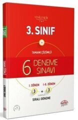 Editör Yayınları 3. Sınıf 6 Deneme Sınavı