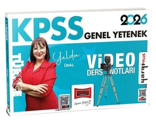 Yargı 2026 KPSS Türkçe Video Ders Notları - Yelda Ünal Yargı Yayınları