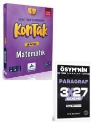 Paraf 2027 6. Sınıf Kontak Matematik Denemeleri+ EVP Akademi Paragraf