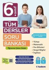 Tudem 6. Sınıf Tüm Dersler Soru Bankası Tudem Yayınları