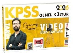 Yargı 2026 KPSS Tarih Video Ders Notları - Günay Göktaş Yargı Yayınları