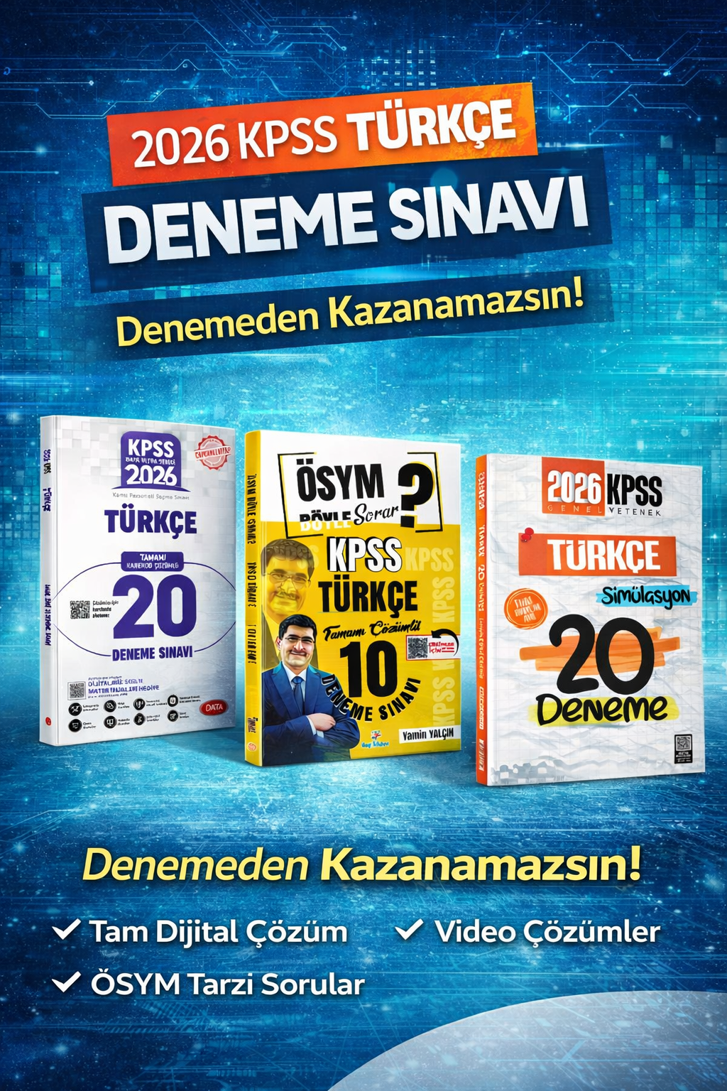 İndeks 2026 KPSS Türkçe Simülasyon 20 Deneme & Data KPSS Türkçe Simülasyon 20 Deneme & Dizgi Kitap KPSS Türkçe 10 Deneme Seti