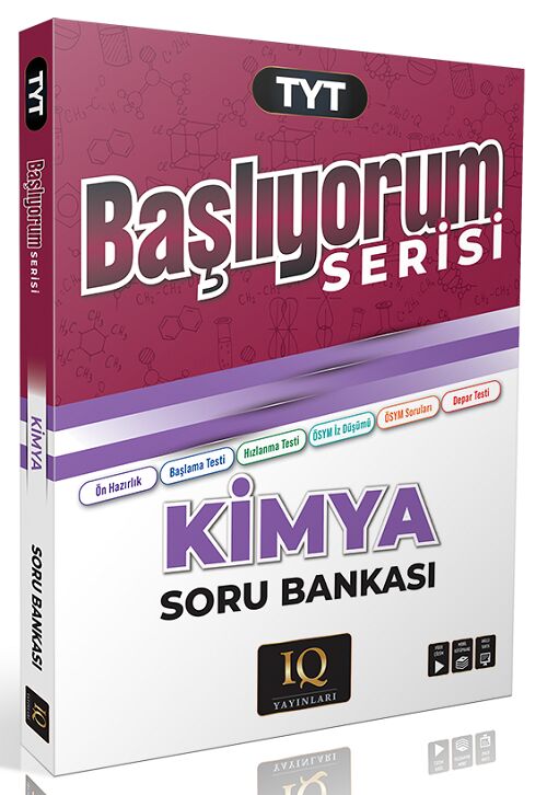 IQ Yayınları YKS TYT Kimya Başlıyorum Soru Bankası IQ Yayınları