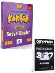Paraf 2027 6. Sınıf Kontak Sosyal Bilgiler Denemeleri+ EVP Akademi Paragraf