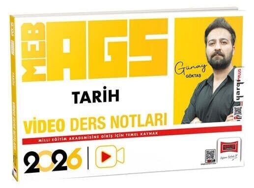 Yargı 2026 MEB-AGS Tarih Video Ders Notları - Günay Göktaş Yargı Yayınları