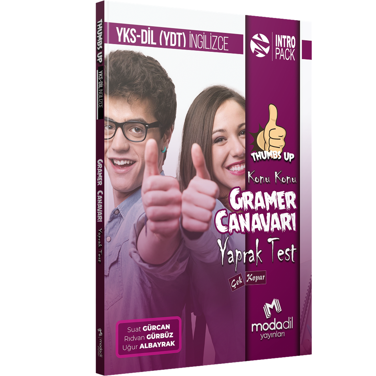 Modadil YKS DİL İngilizce İntropack Gramer Canavarı Yaprak Test Modadil Yayınları