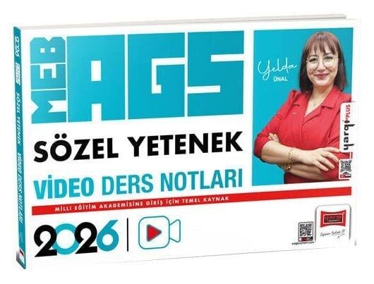 Yargı 2026 MEB-AGS Sözel Yetenek Video Ders Notları - Yelda Ünal Yargı Yayınları