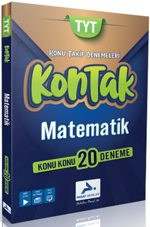 Paraf Yayınları TYT Matematik Kontak Konu Takip Denemeleri