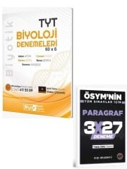 Biyotik 2027 TYT Biyoloji Biyotik 60 x 6 Denemeleri+ EVP Akademi Paragraf