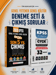 İndeks 2026 KPSS GKGY Son 5 Yıl Çıkmış Sorular & EVP Akademi KPSS Tüm Dersler 32 Deneme Seti