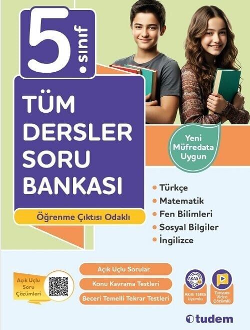 Tudem 5. Sınıf Tüm Dersler Soru Bankası Tudem Yayınları