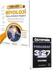 Biyotik 2027 Üniversiteye Hazırlık Biyoloji Maarif Model Konu Anlatım Föyleri+ EVP Akademi Paragraf