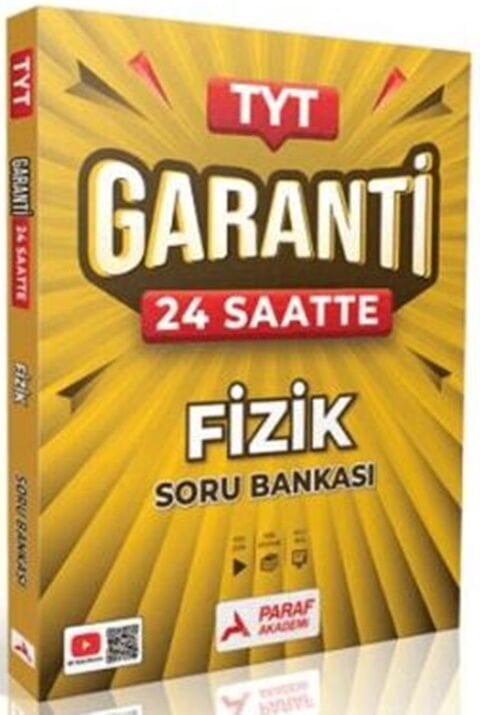 Paraf Yayınları TYT Fizik 24 Saatte Garanti Soru Bankası