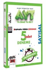 Yargı YKS AYT Sayısal 5 Deneme Çözümlü Yargı Yayınları