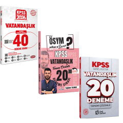 Dizgi Kitap 2026 KPSS Vatandaşlık 20 Deneme & Data KPSS Ultra Serisi Vatandaşlık Deneme & Deli Defteri KPSS Vatandaşlık 20 Deneme Seti